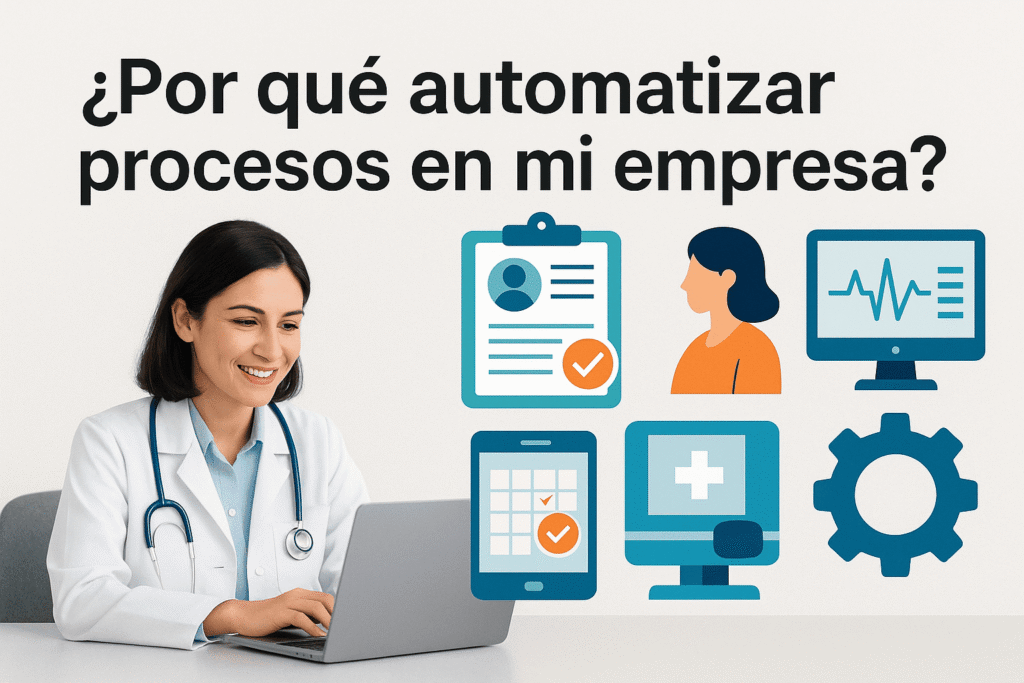 Automatizar procesos clínica salud